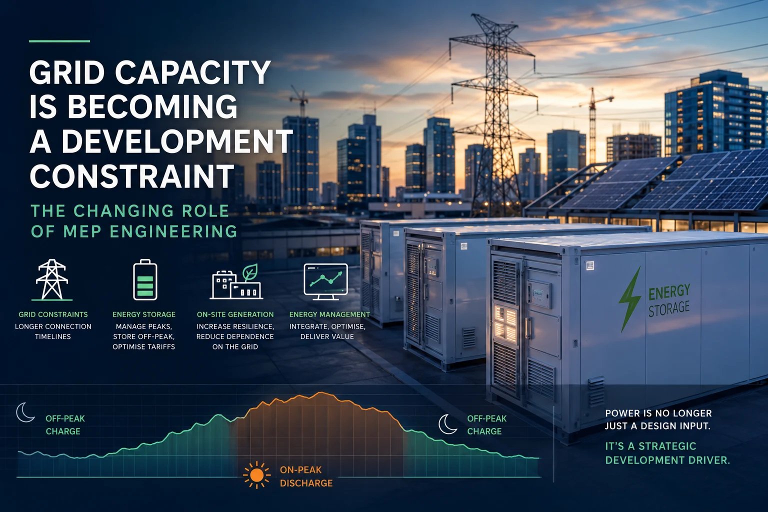 Grid Capacity and MEP Design: What UK Developments Need to Consider